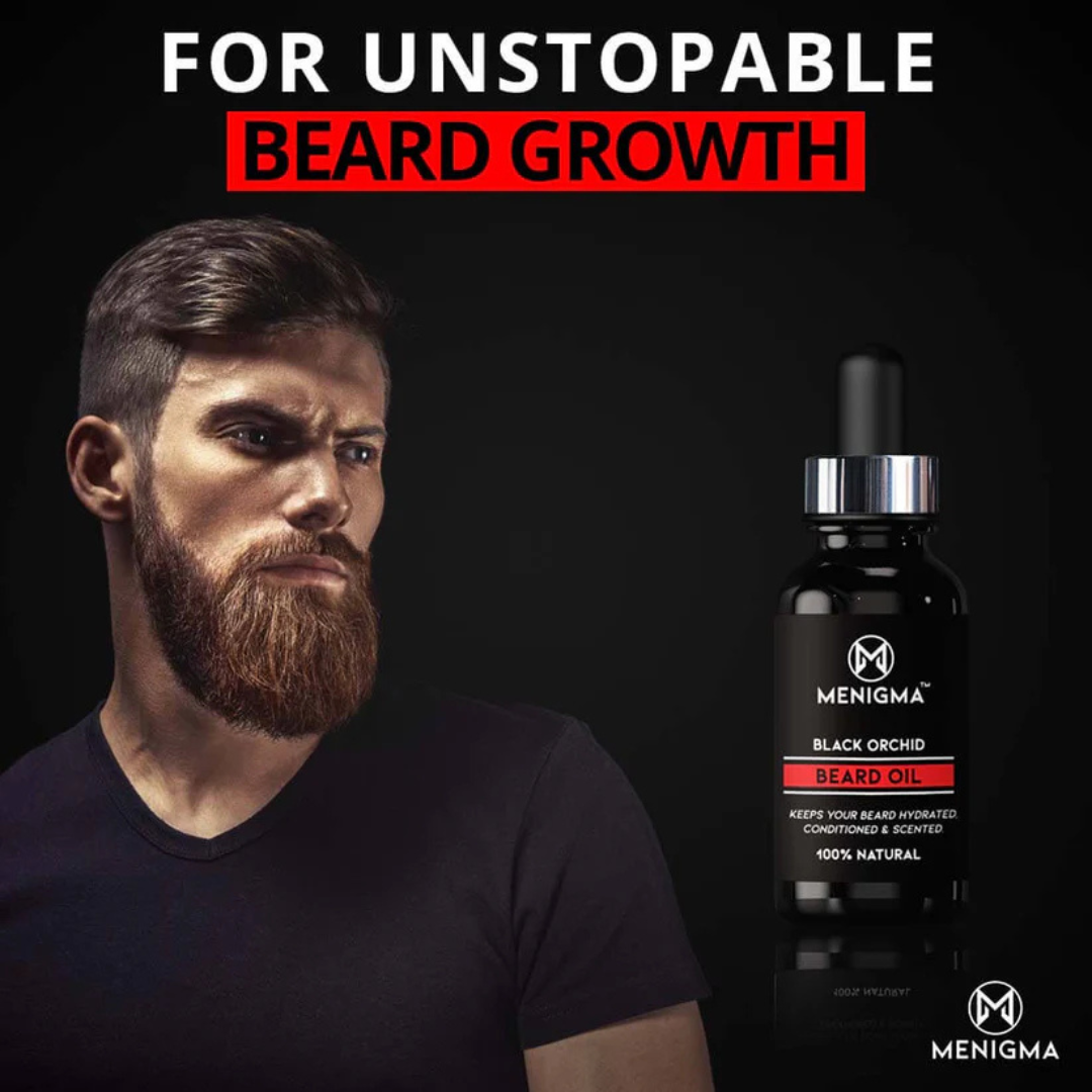 Black Orchid Beard Oil - With Greek Seduction